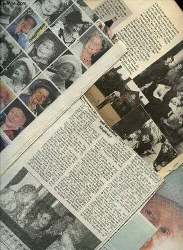 5 Coupures De Presse Concenrant La Reine D'angleterre Elizabeth Ii.
