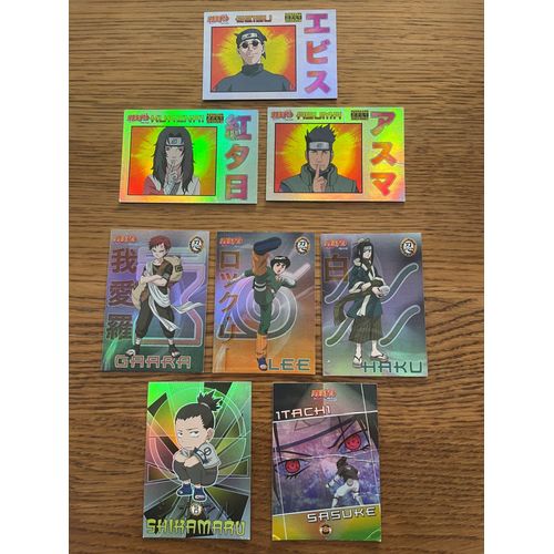 Lots De Carte Naruto Panini 2002