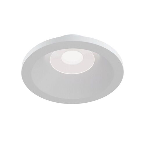 Zoom Downlight Encastré Blanc, 1 Lumière Ip65, Gu10