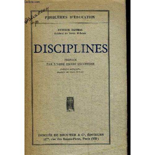 Disciplines / Collection Problemes D'education