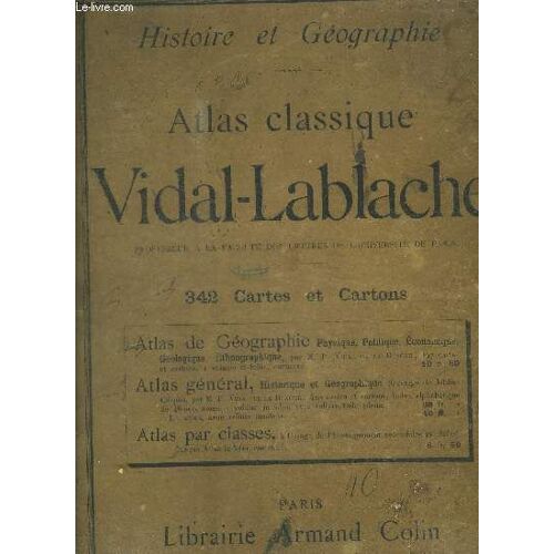 Atlas Classique Vidal-Lablache