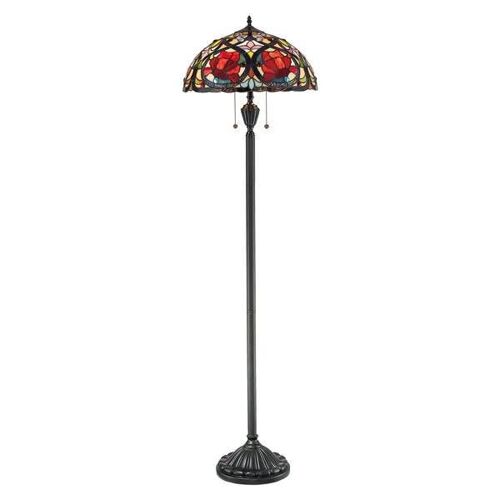 Elstead Larissa - Lampadaire À 2 Lumières Vintage Bronze, E27