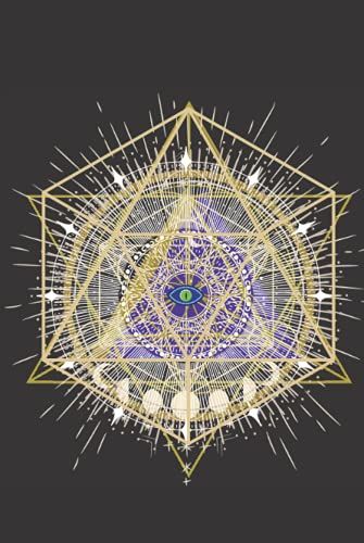 Sacred Geometry Lined Notebook Sketchbook Journal