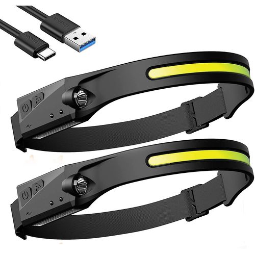 Lampe Frontale Rechargeable Puissante Lampe Frontale Led Ipx4 Lampe Frontale Imperméable