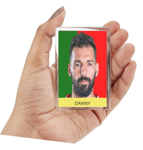 Magnet Frigo : Joueur De Foot Daniel Miguel Alves Gomes Ref : 3387