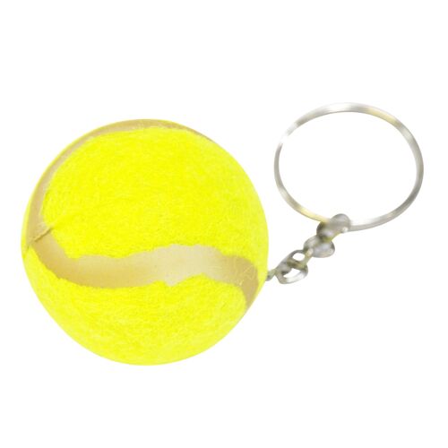 Porte-clés 'balle de tennis' (lot de 12)