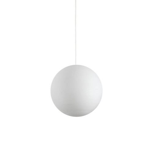 Ideal Lux Carta - Suspension D'intérieur Globe À 1 Lumière, Blanc, E27
