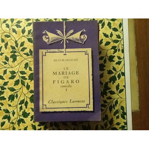 Le Mariage De Figaro. 1