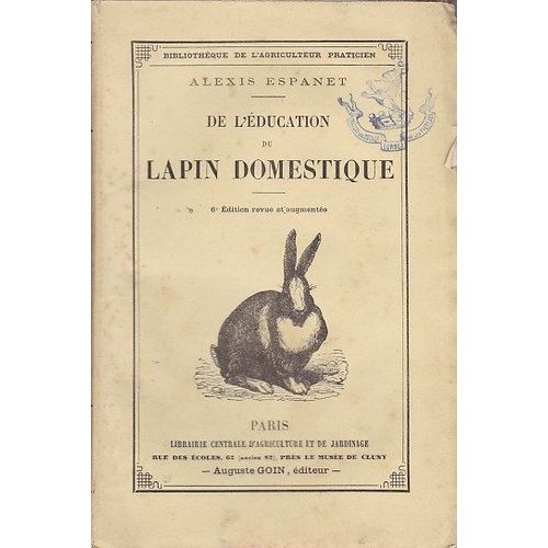 De L'éducation Du Lapin Domestique