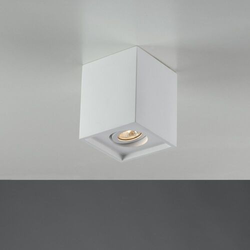 Fan Europe Space Downlight Réglable Monté En Surface Blanc 13.4x13.4x16cm