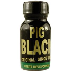 Poppers Nitrite D'amyle Pig Black 13ml Pig Juice