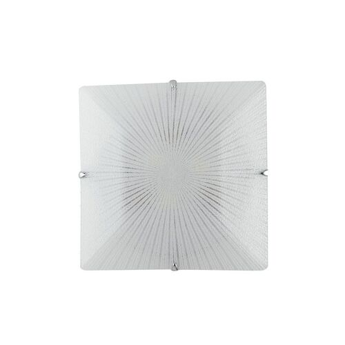 Fan Europe Iside Plafonnier 2 Lumières Blanc 30x30cm