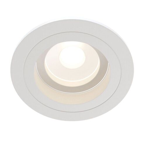 Akron Downlight Encastré Blanc, 1 Lumière, Gu10