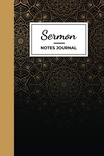 Prayer Journal For Women: Sermon Notebook For Church | Sermon Journal | Church Notes | Sermon Journal For Women, Men, And Kids.