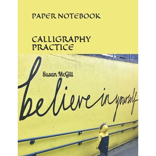 Calligraphy Practice: Paper Notebook