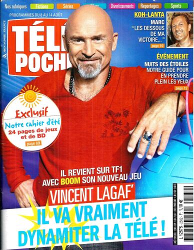Télé Poche N°2582 Lagaf'/ Marc Koh-Lanta/ Wespiser/ Nuit Des Etoiles