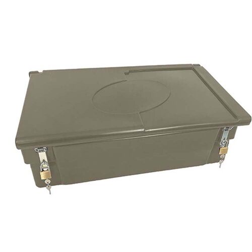 Coffre De Jardin 100l Avec Grenouilleres Et Cadenas Pour Stockage Et Rangement