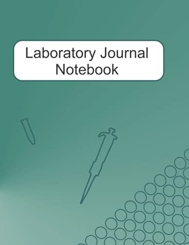 Laboratory Journal Notebook: With 96 Well Plate Template