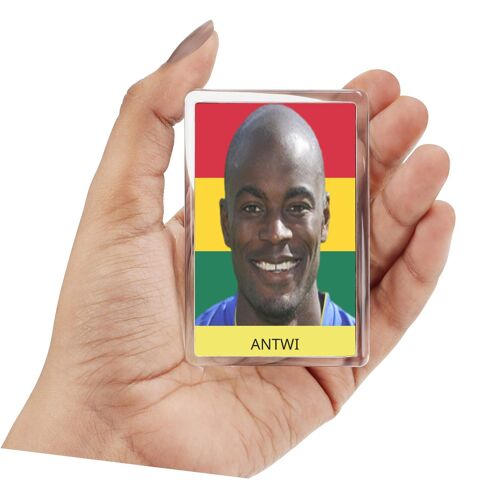 Magnet Frigo : Joueur De Foot William Kwabena Antwi Agyei Ref : 2086