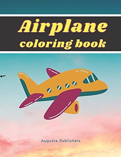 Airplane Coloring Book