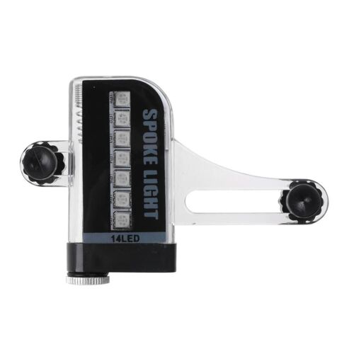 Valve De Pneu De Vélo 14 Led, Lampe D'avertissement De Rayons Lumineux, Décorations