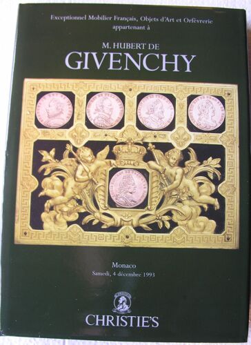 Givenchy - Catalogue De Vente Christie's "Hubert De Givenchy"