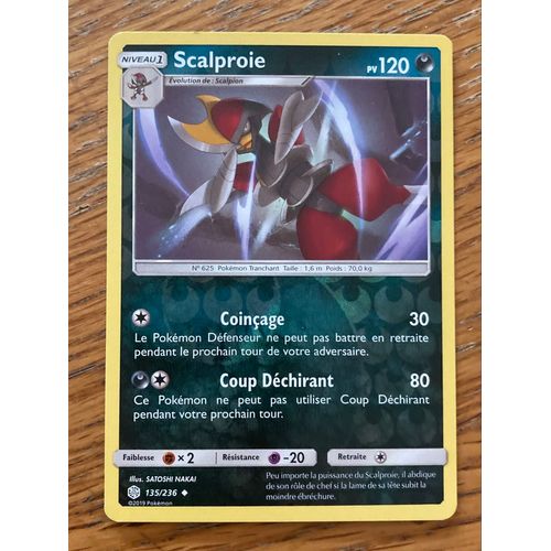 (2375) Scalproie 135/236 Pokemon 