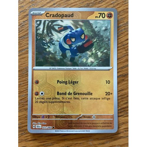 (2464) Cradopaud 23/64 Pokemon 