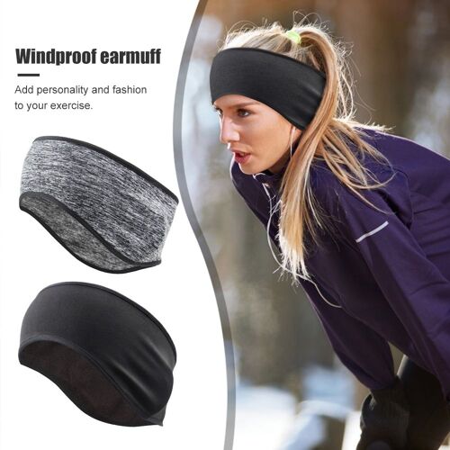 Cache-Oreilles En Forme De Ver, Unisexe, Serre-Tête De Sport, Cyclisme, Vélo, Fitness, Yoga, Course À Pied, Ski, Hiver