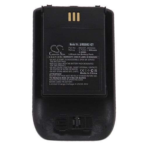 Vhbw Batterie Compatible Avec Mitel 5614 Téléphone Fixe Sans Fil (800mah, 3,7v, Li-Ion)
