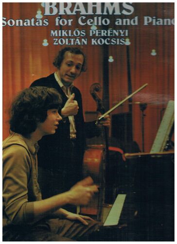 Brahms Sonates Pour Violoncelle Et Piano Miklos Prenyi Et Zoltan Kocsis