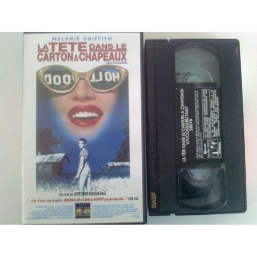 Cassette Vidéo Vhs - La Tête Dans Le Carton À Chapeaux - Mélanie Griffith