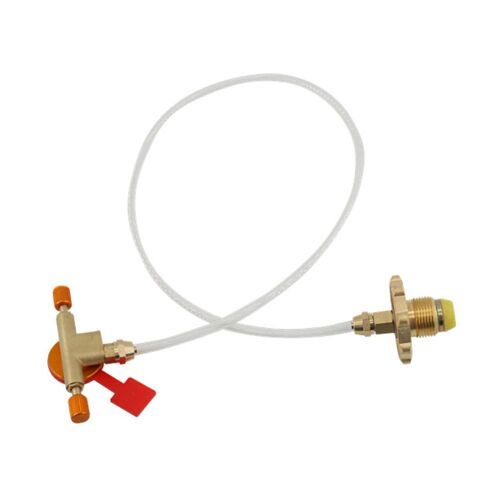 Tube De Recharge De Gaz D'extérieur En Pvc, Avec Soupape De Contrôle Réglable En Cuivre, Pour Les Activités De Plein Air