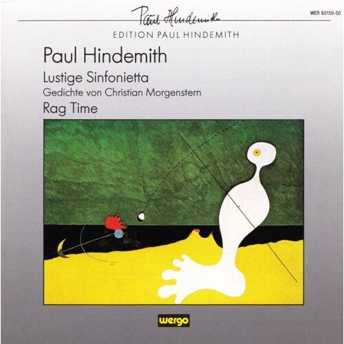 Cd - Paul Hindemith - Lustige Sinfonietta, Rag Time - Wergo