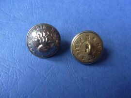 Lot 2 Boutons Obsoletes / Modele 1895 Gendarm. / Modules 17 Mm