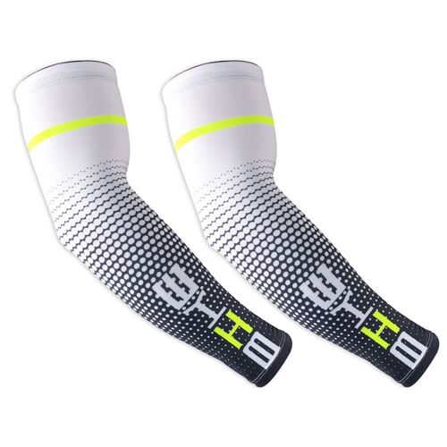 Manchons de bras de Protection solaire unisexe, 1 paire, pour sport, pêche, couverture, élastique et respirant, bande antidérapante