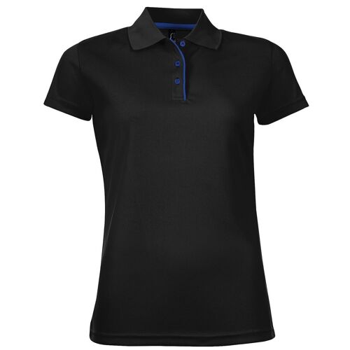 Polo Sport Performer - Femme - 01179 - Noir
