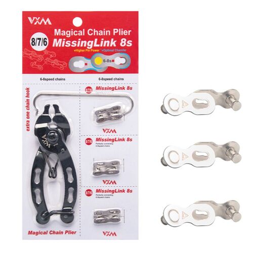 Jeu De Pinces Pour Boucle De Chaîne De Vélo, Clip De Connecteur De Crochet De Retrait De Chaîne De Vélo, Outils De Réparation De Cyclisme, Accessoires