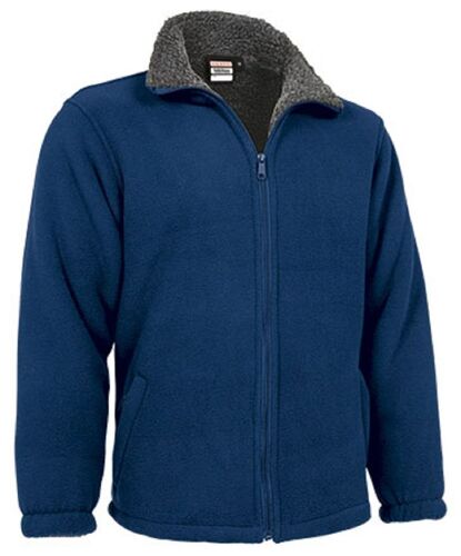 Veste Polaire Zippée - Homme - Ref Siberian - Bleu Marine