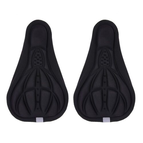 Housse De Coussin Respirante 3d Pour Vélo De Route, 2 Pièces, Tapis De Cyclisme Épais Et Souple, Éponge Polymère