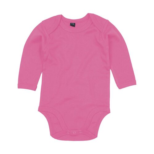 Body Bébé Coton Organic Manches Longues - Bz30 Rose Fuchsia