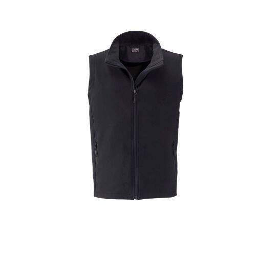 Gilet Sans Manches Micropolaire Softshell - Jn1128 - Noir - Homme
