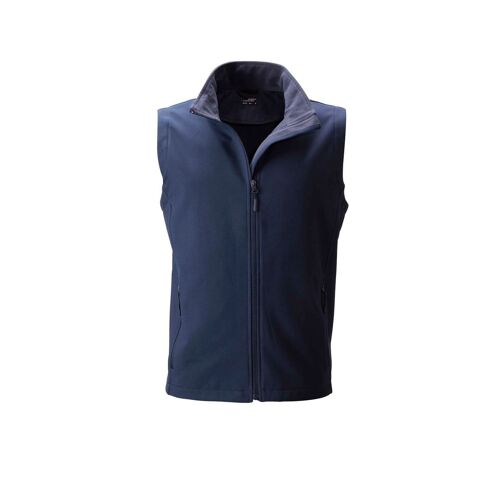 Gilet Sans Manches Micropolaire Softshell - Jn1128 - Bleu Marine - Homme