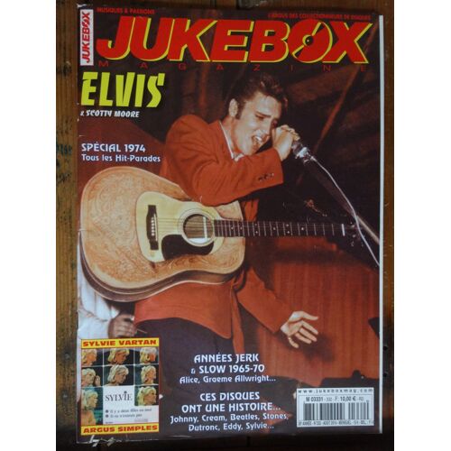 Jukebox Magazine 332 . Couverture Elvis Presley . 