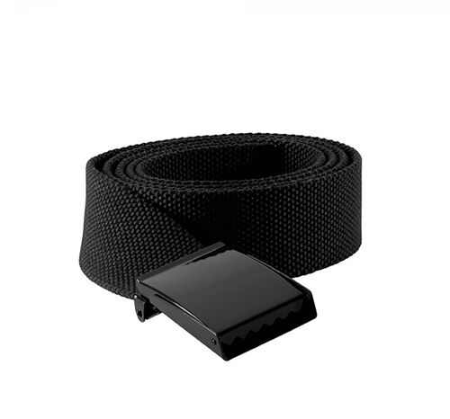 Ceinture Polyester Taille Réglable - Kp802 - Noir