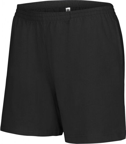 Short Jersey Femme - Pa152- Noir