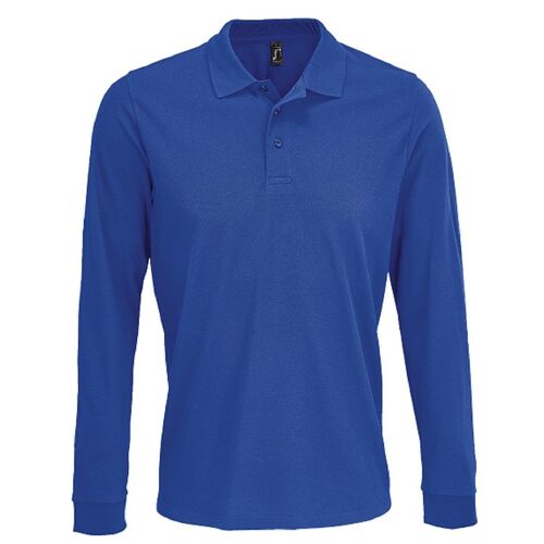 Polo Manches Longues - Homme - 03983 - Bleu Roi