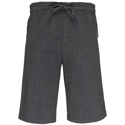 Bermuda Molleton Multisports - Loisirs - Pa1022 - Gris Foncé