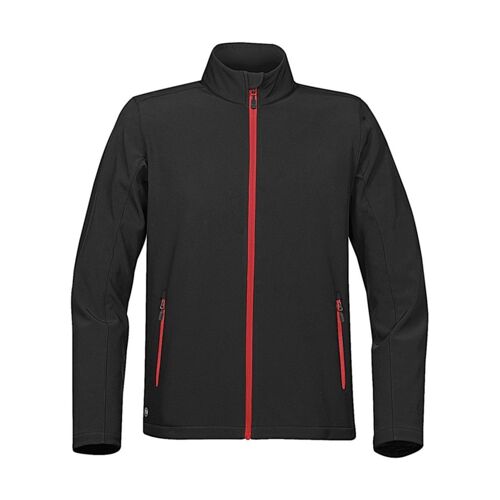 Veste Softshell - Homme - Ksb-1 - Noir Et Rouge Bright
