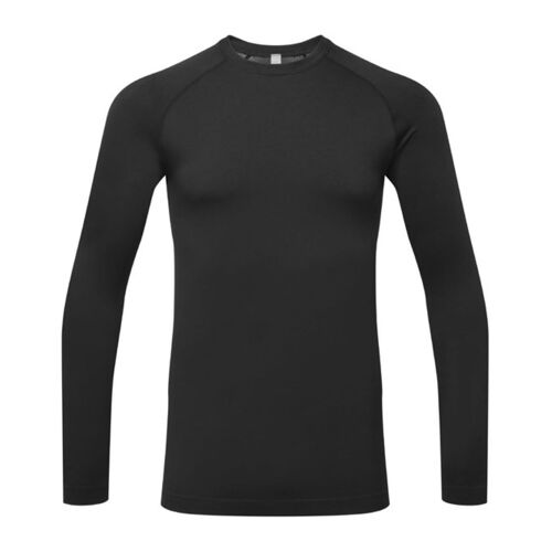 T-Shirt Manches Longues Col Rond - Nn270 - Noir - Homme